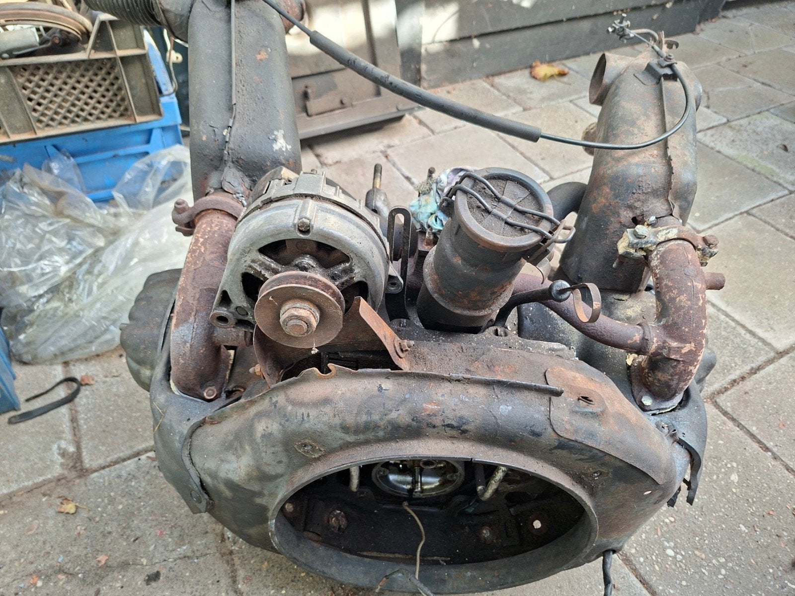 motor citroen 2cv, Ophalen, Gebruikt, Citroën