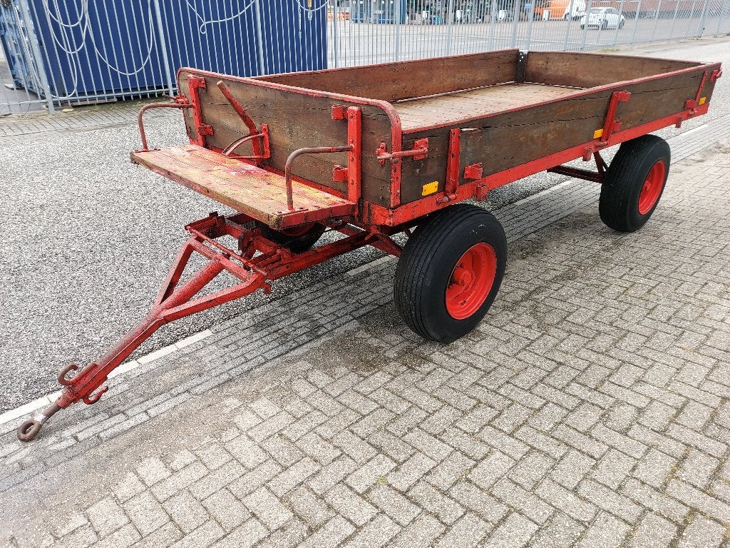 Miedema BT30 landbouw wagen platte wagen hooiwagen, Ophalen, Gebruikt