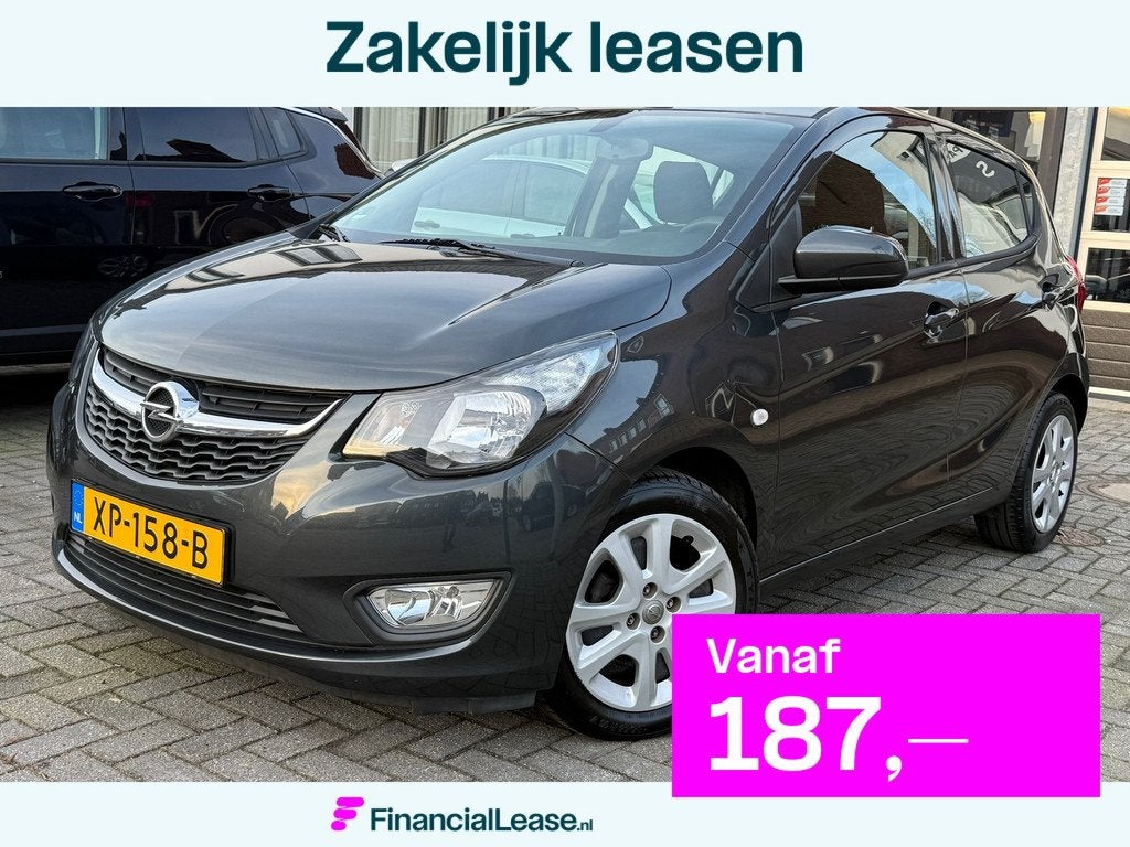 Opel KARL 1.0 ecoFLEX Edition automaat,Apple Carplay/Android, Auto's, Opel, Bedrijf, Lease, Financial lease, Karl, ABS, Airbags