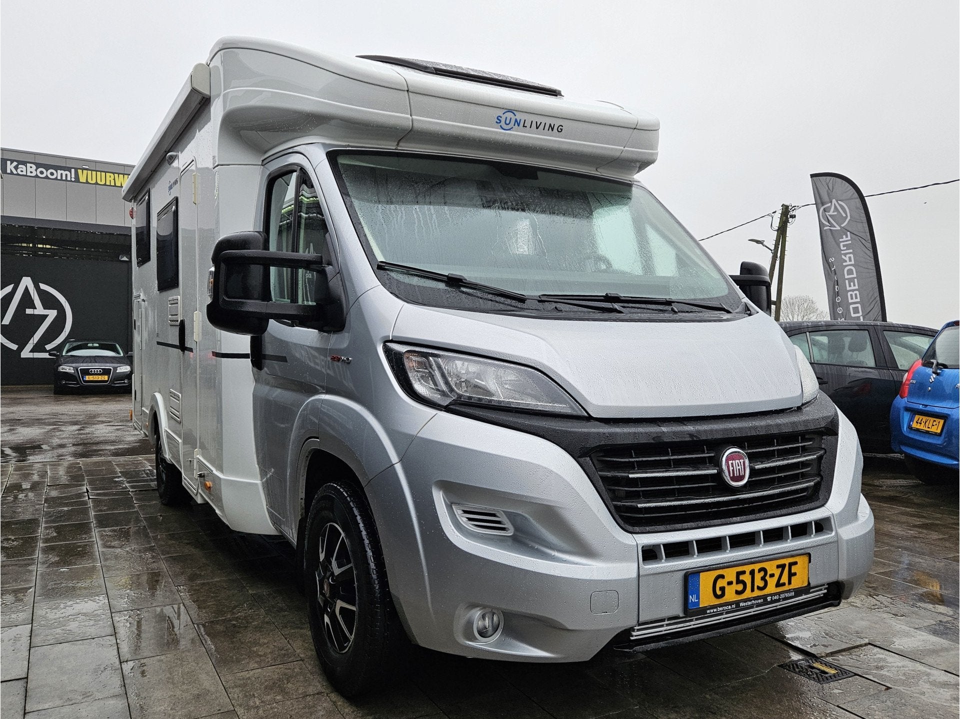Fiat Ducato S-SERIES S 65 SL Camper*Adria opbouw (bj 2020), Middelblok 190
2831BR  GOUDERAK, NL, Buscamper of Camperbus, Reservewiel