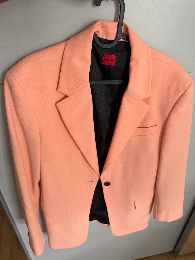 Dames blazer Hugo maat 34 15€, Ophalen, Oranje, Zo goed als nieuw, Jasje