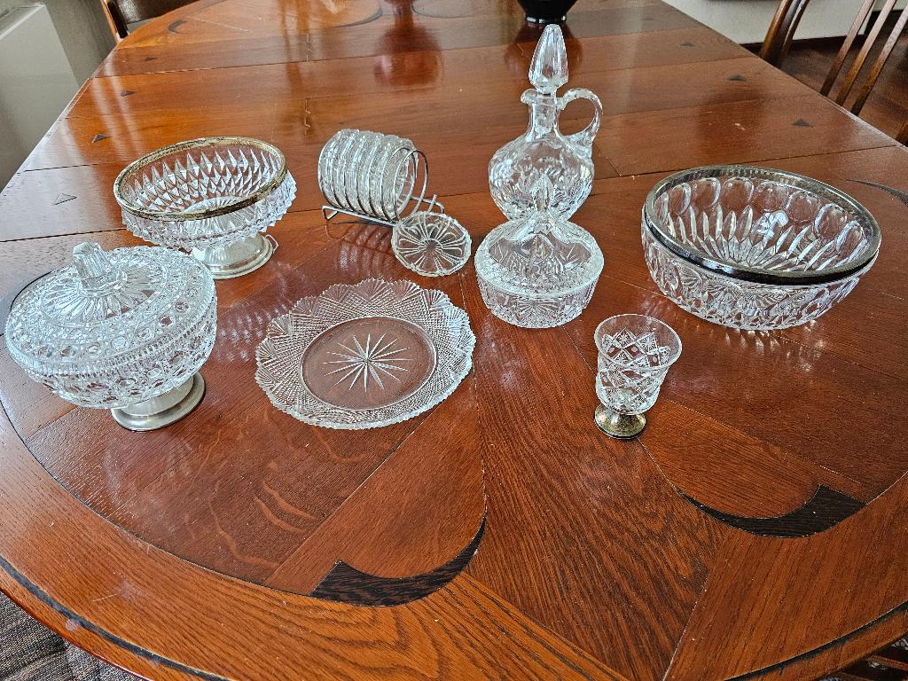 Kristal set, Ophalen