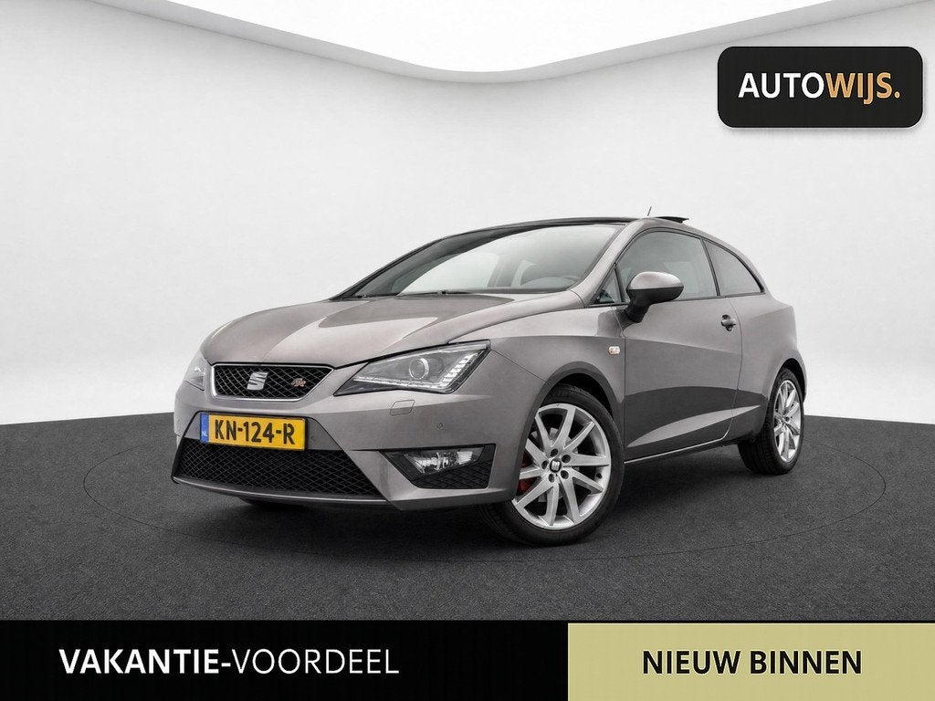Seat Ibiza SC 1.0 EcoTSI FR Connect|PANO|AUT|LED|NL AUTO|TRE, Origineel Nederlands, Bedrijf, 570 kg, Zilver of Grijs