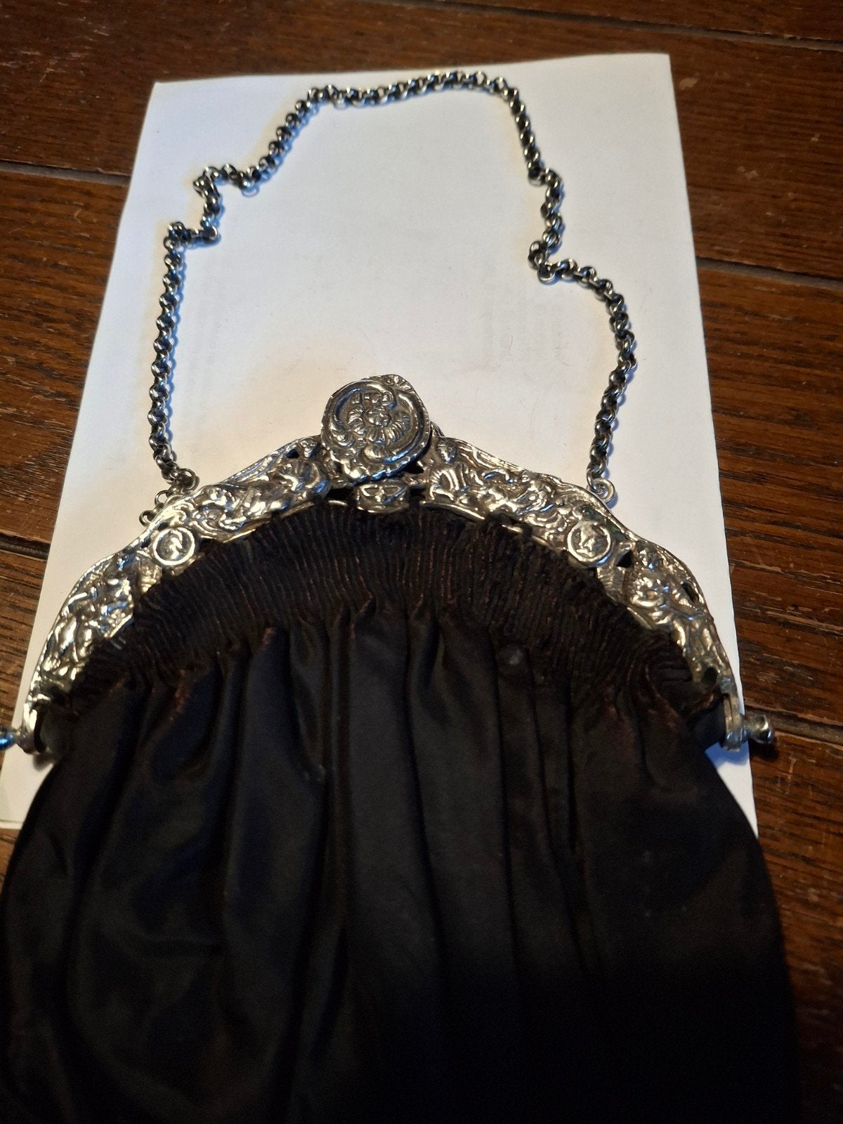 zilveren  tasbeugel  1880, Ophalen of Verzenden