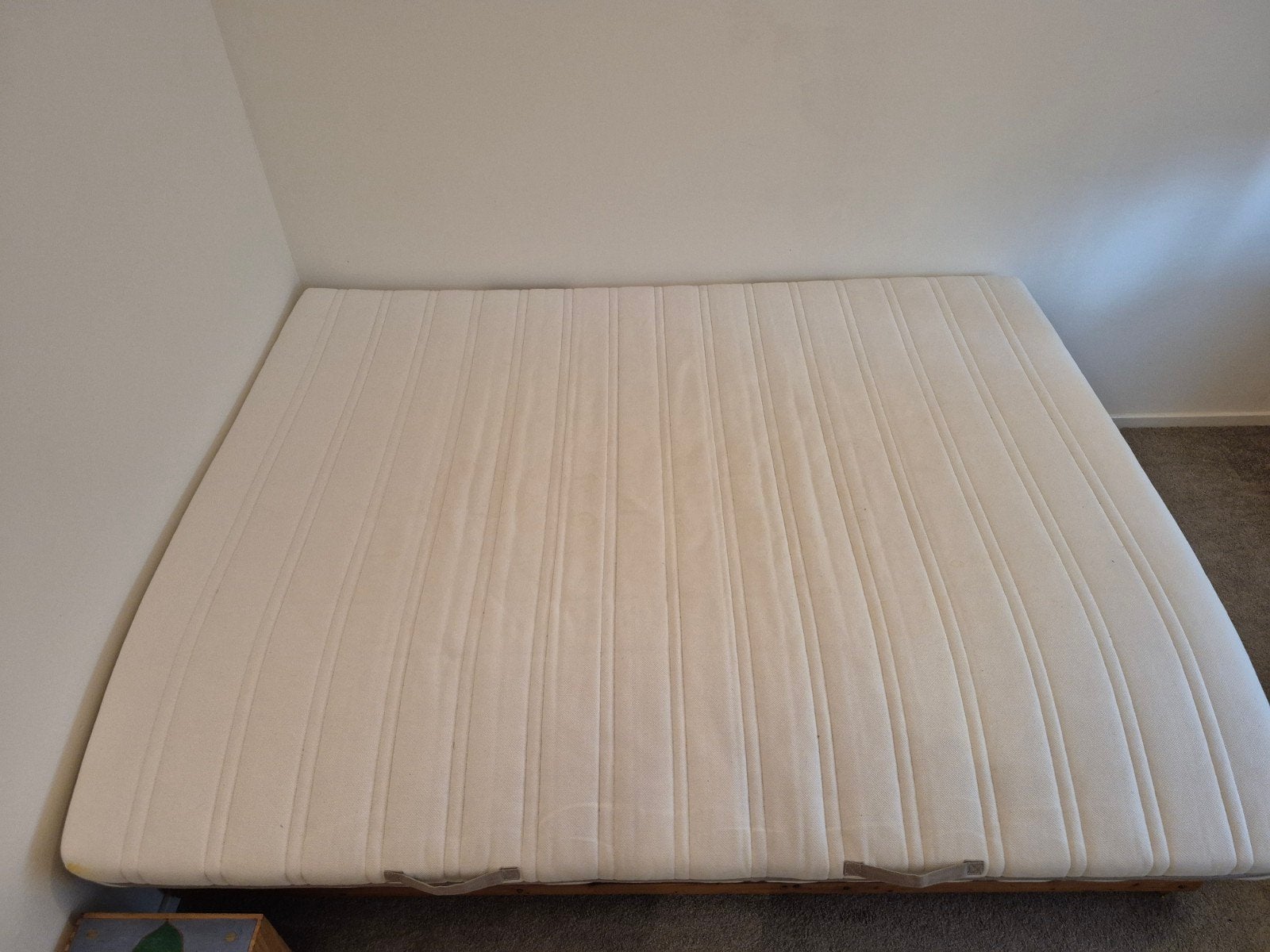 Malvik Ikea oplegmatras 160 x 200 cm met rits en handgrepen, Ophalen, Tweepersoons, Zo goed als nieuw, Matras