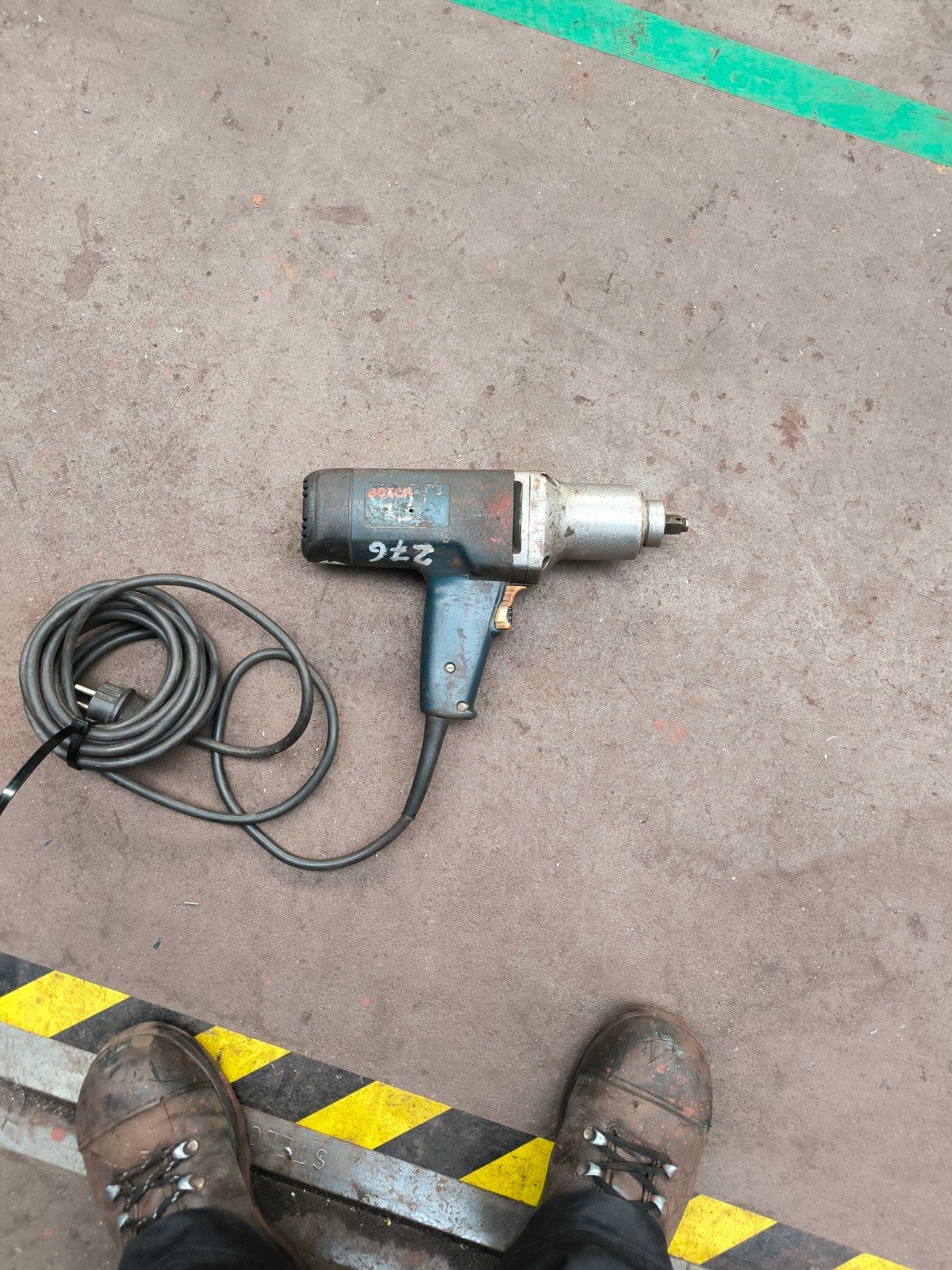 Bosch GDS 18 E Slagmoersleutel - Gebruikt maar functioneel, Ophalen, Gebruikt, Overige typen