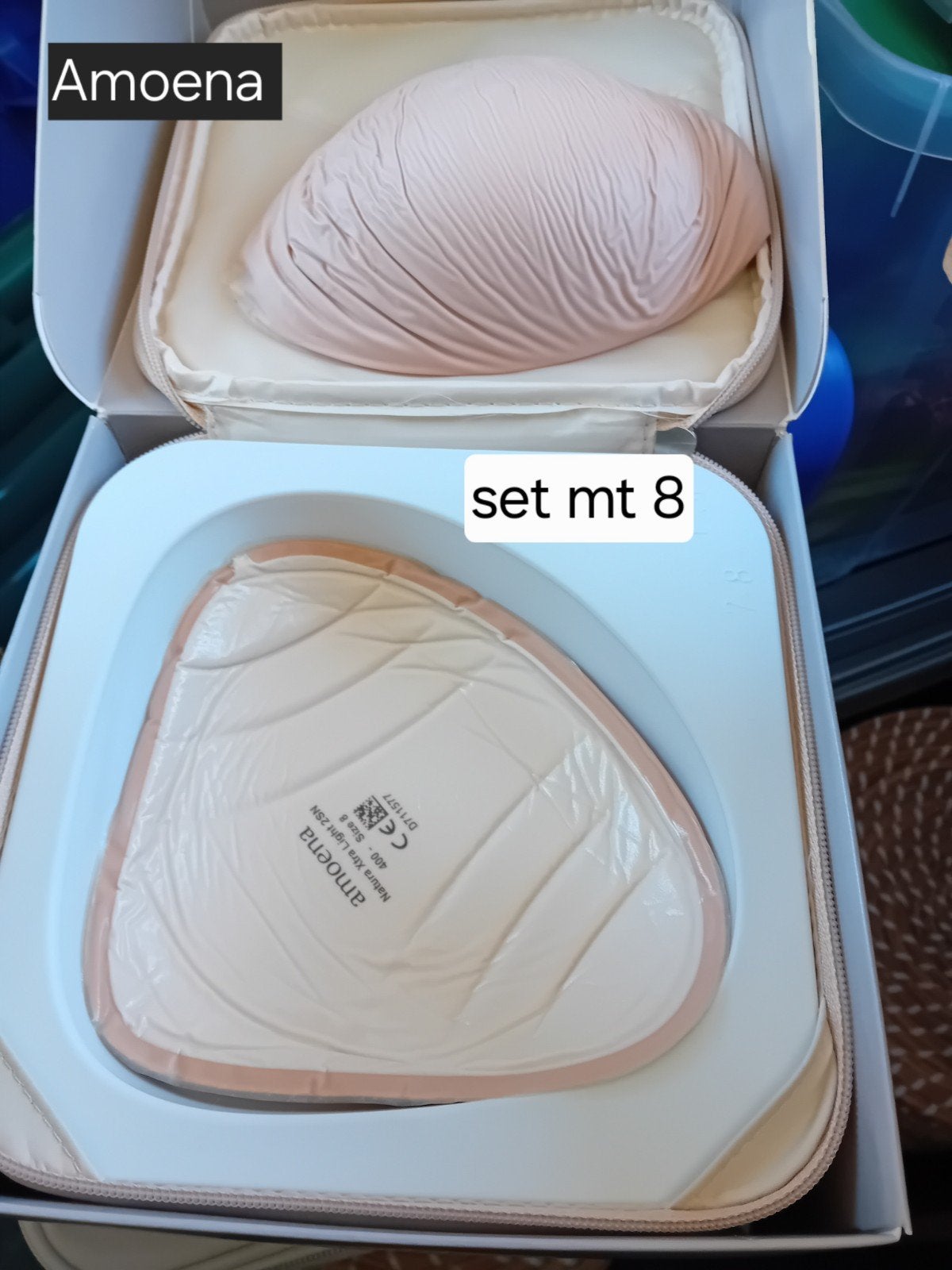 Set Amoena protheses mt 8, Diversen, Verpleegmiddelen, Ophalen, Nieuw