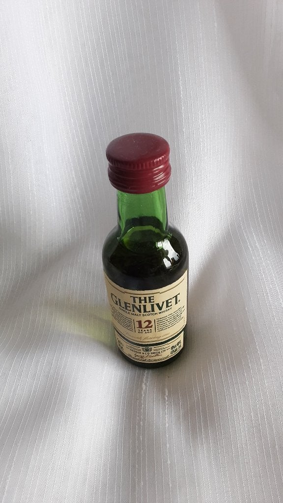 THE GLENLIVET klein flesje, miniatuur (nr 11), Ophalen of Verzenden, Nieuw, Overige typen