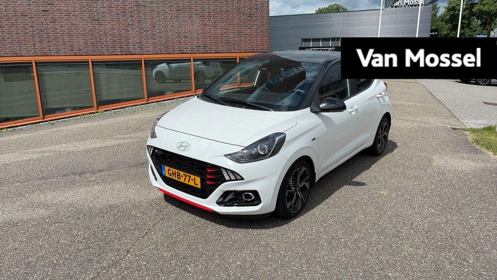 Hyundai i10 1.0 T-GDI N Line 5-zits | Stoelverwarming | Stuu, Auto's, Hyundai, Bedrijf, Te koop, i10, ABS, Achteruitrijcamera