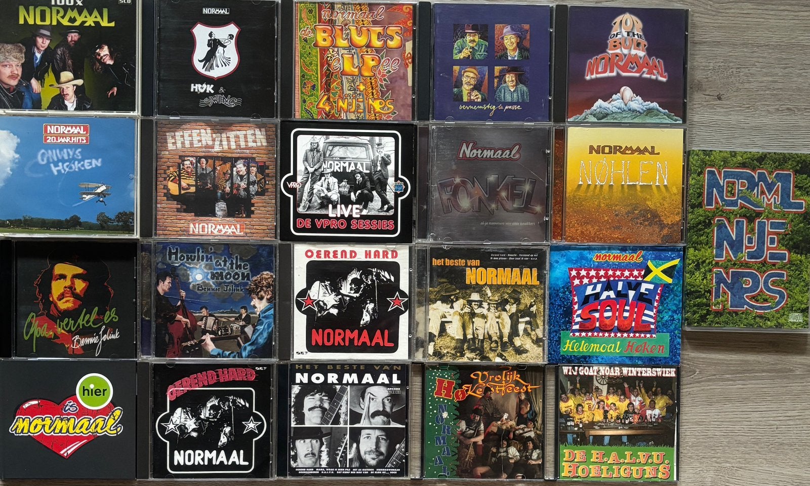 21x CD NORMAAL/Bennie Jolink - Collectie Exclusief, Ophalen of Verzenden, Gebruikt, Rock, Overige typen