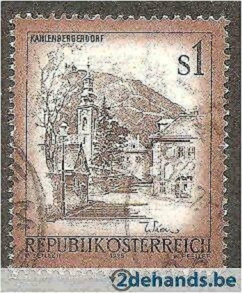 Oostenrijk 1975 - Yvert 1304 - Landschappen (ST), Verzenden, Gestempeld