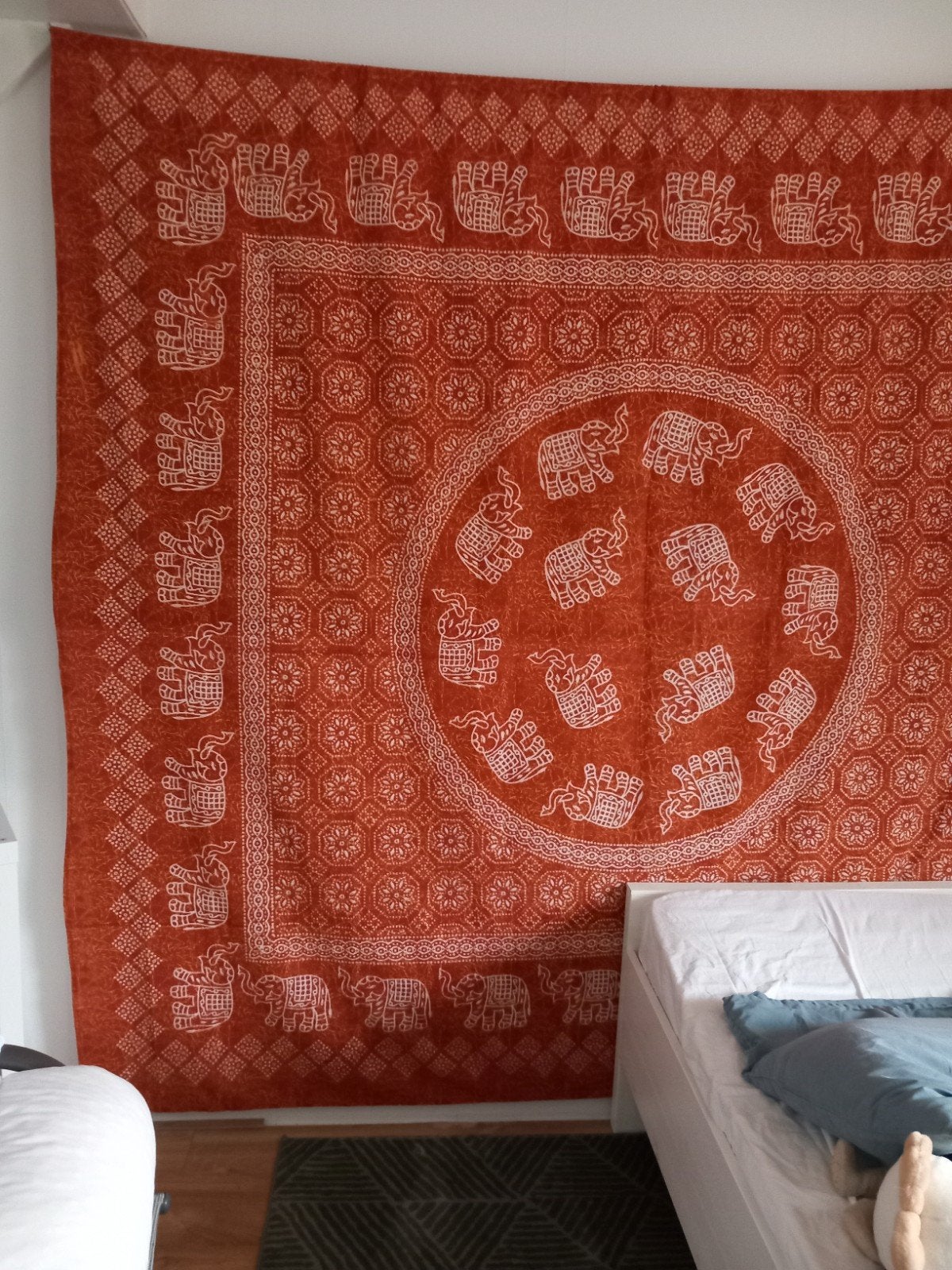 kleed, Bruin, Ophalen of Verzenden, Rechthoekig, Nieuw