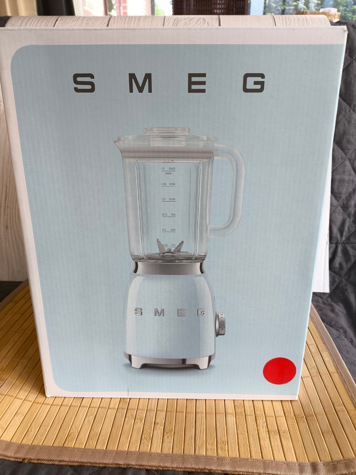 Smeg Blender BLF03RDEU, Ophalen of Verzenden, Nieuw, Blender