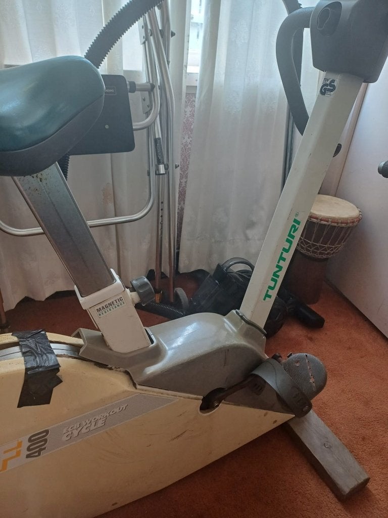 tunturi S40 hometrainer, Ophalen, Gebruikt, Metaal, Benen