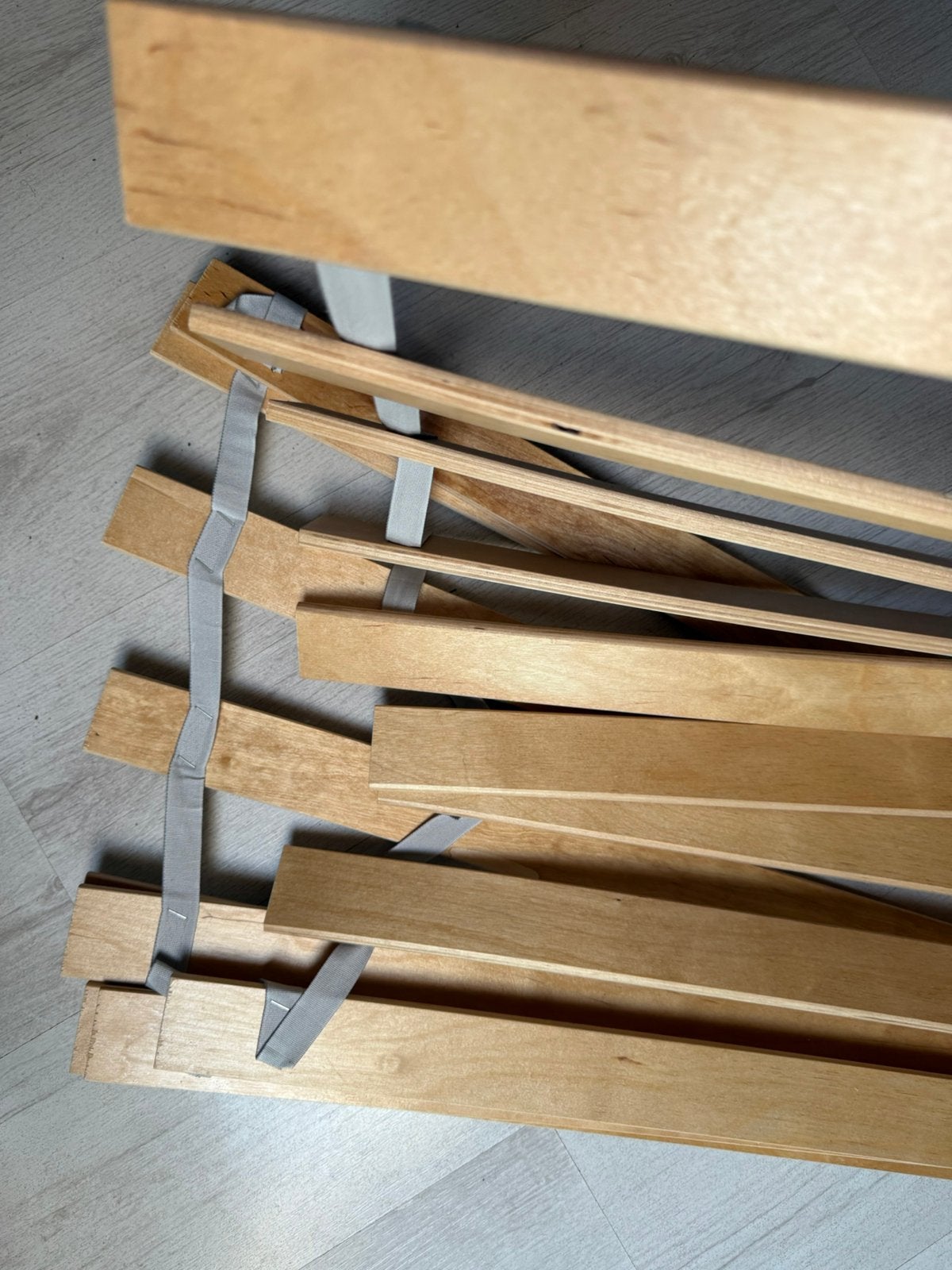 Houten lattenbodem ikea 90x 200 sultan luroy, Ophalen, Zo goed als nieuw