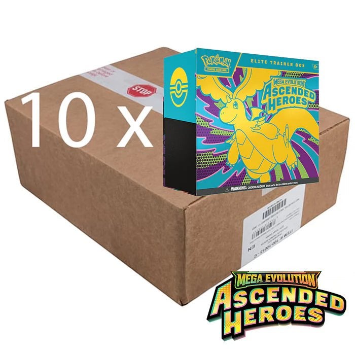 Mega Evolution - Ascended Heroes ETB Case (geseald), Ophalen, Nieuw, Overige typen