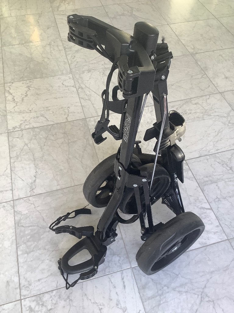 Golf trolley Fastfold, Ophalen, Zo goed als nieuw, Golfkar, Overige merken