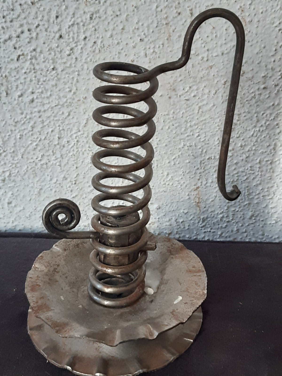 Kelderkandelaar ,rat de cave ,spiraal ,sleets,stoer brocante, Ophalen of Verzenden