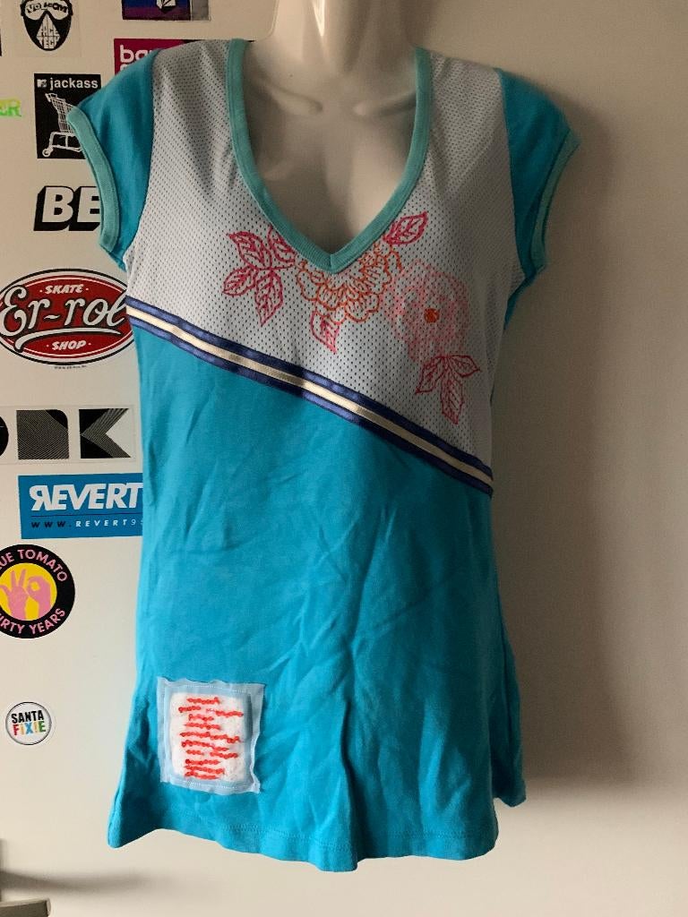 Veromoda dames top maat M(nr.17 DM7), Maat 38/40 (M), Blauw, Nieuw, Ophalen of Verzenden