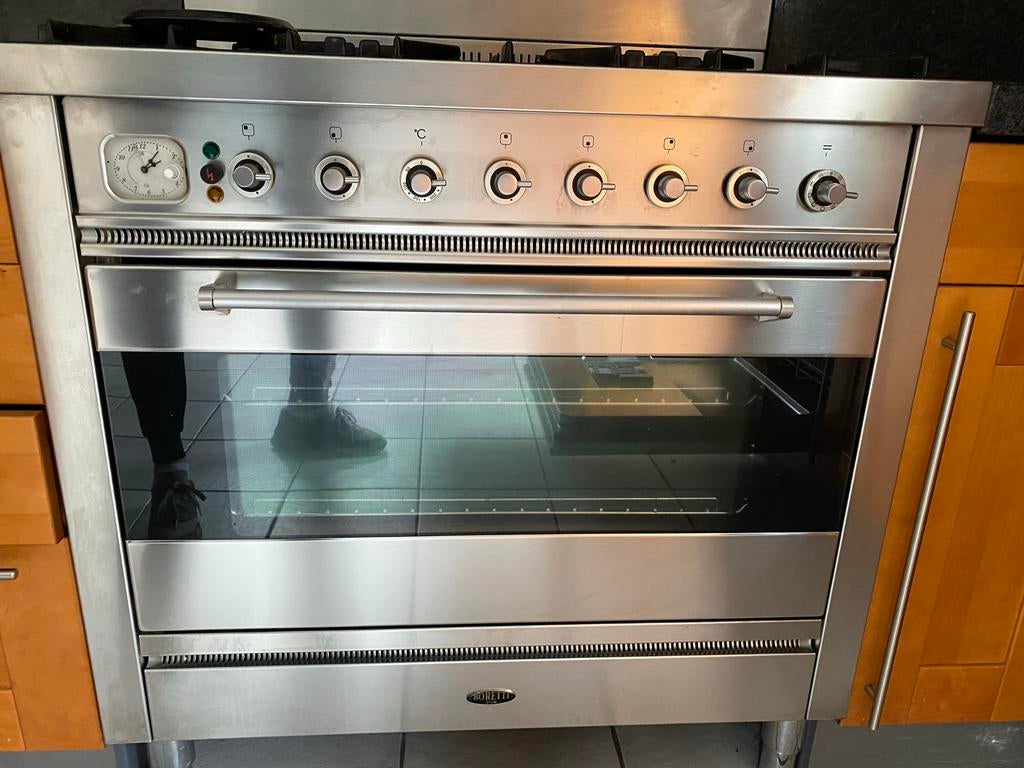 Boretti Ilve oven, Ophalen, Gebruikt, Oven, Vrijstaand