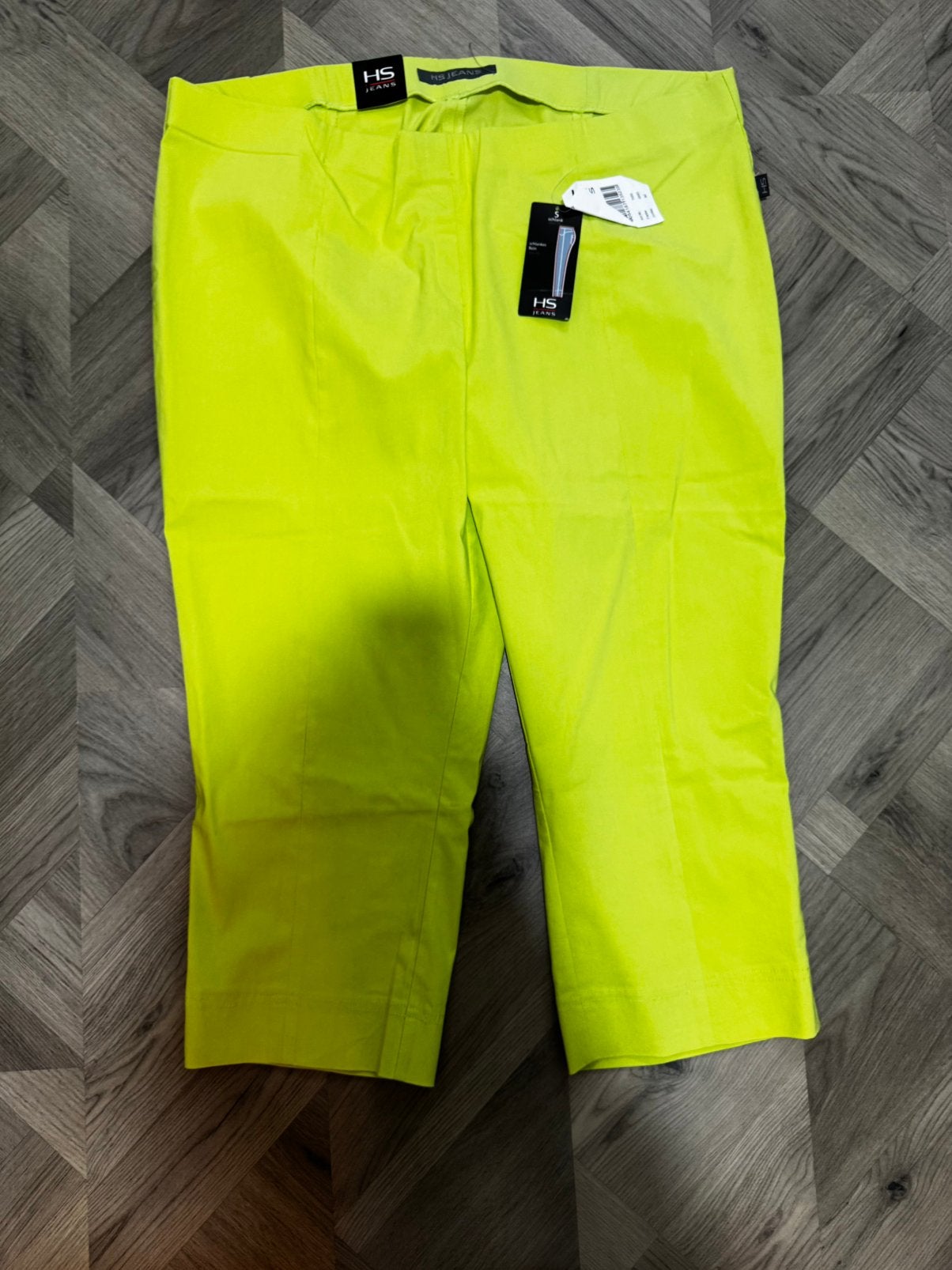 HS jeans stretch broek maat 50, Verzenden, Nieuw, Geel, Broek of Spijkerbroek