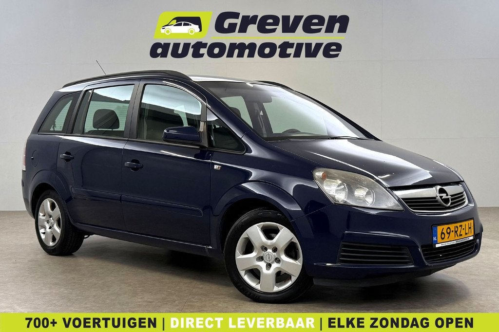 Opel Zafira 1.8 Enjoy | APK tot 05-2027 | Airco | Elektrpakk, Auto's, Opel, Bedrijf, Te koop, Zafira, ABS, Airbags, Airconditioning