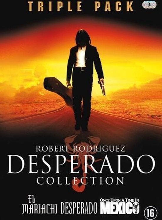 Desperado Collection (3XDVD, Robert Rodrigues), Gebruikt, Vanaf 16 jaar, Overige gebieden, Nederlands