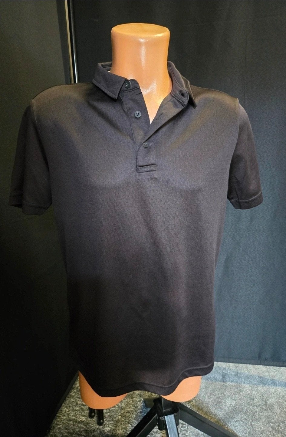 LC Waikiki Polo Shirt Donkerbruin - Casual Sportlook, Kleding | Heren, Bruin, Maat 48/50 (M), Zo goed als nieuw, LC Waikiki