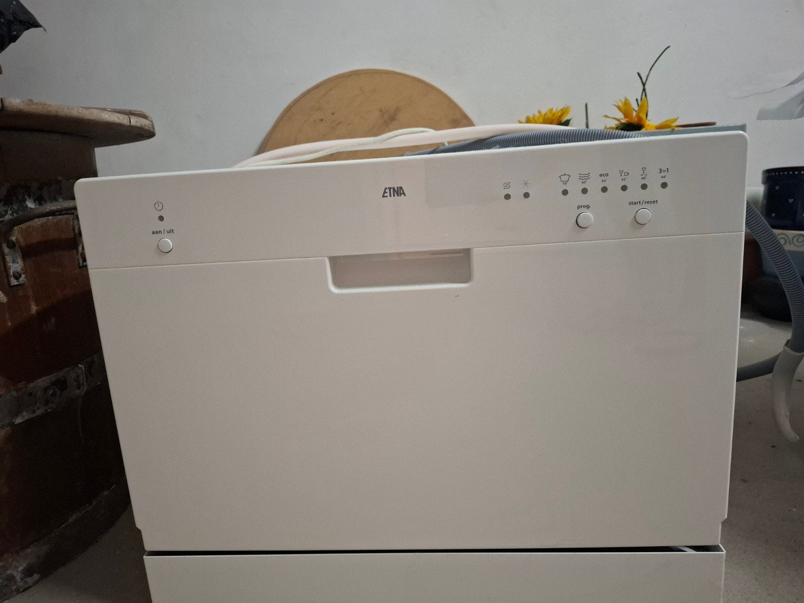 Compacte Etna vaatwasser - Ideaal voor kleine keukens, Ophalen, Gebruikt, Minder dan 45 cm, Minder dan 10 liter