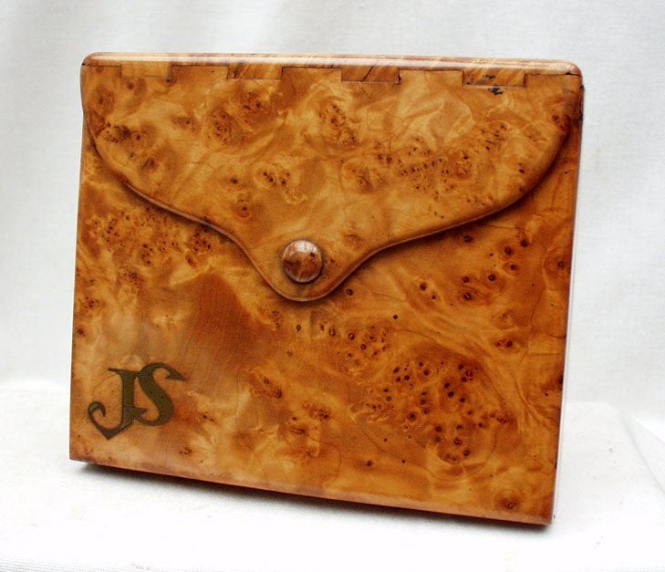 Sigaren sigaretten tabak etui notelaar art deco., Ophalen of Verzenden, Zo goed als nieuw, Overige typen