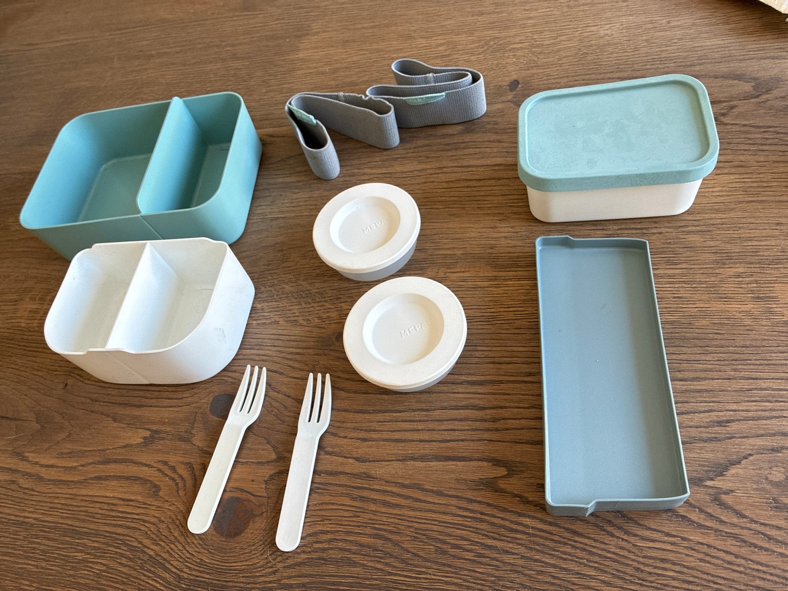 Mepal accessoires voor broodbak - Broodtrommel en meer, Ophalen, Kunststof, Zo goed als nieuw, Overige merken