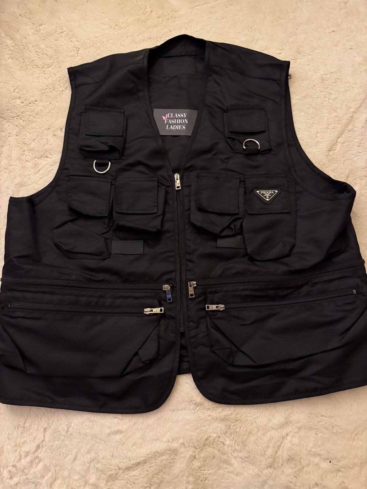 Prada bodywarmer new collection, Ophalen of Verzenden, Nieuw, Maat 52/54 (L), Zwart