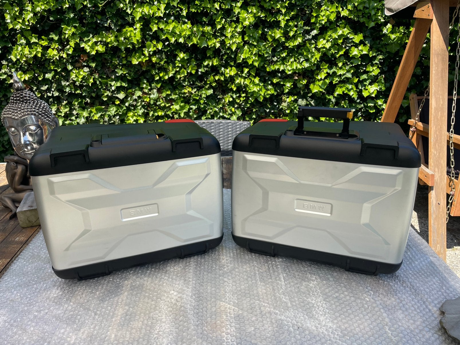 Zijkoffers Kofferset BMW F750GS F850GS R1200GS-Lc R1250GS, Ophalen, Am Juliusturm 14-36, Www.bmwmotorrad.com, Zo goed als nieuw