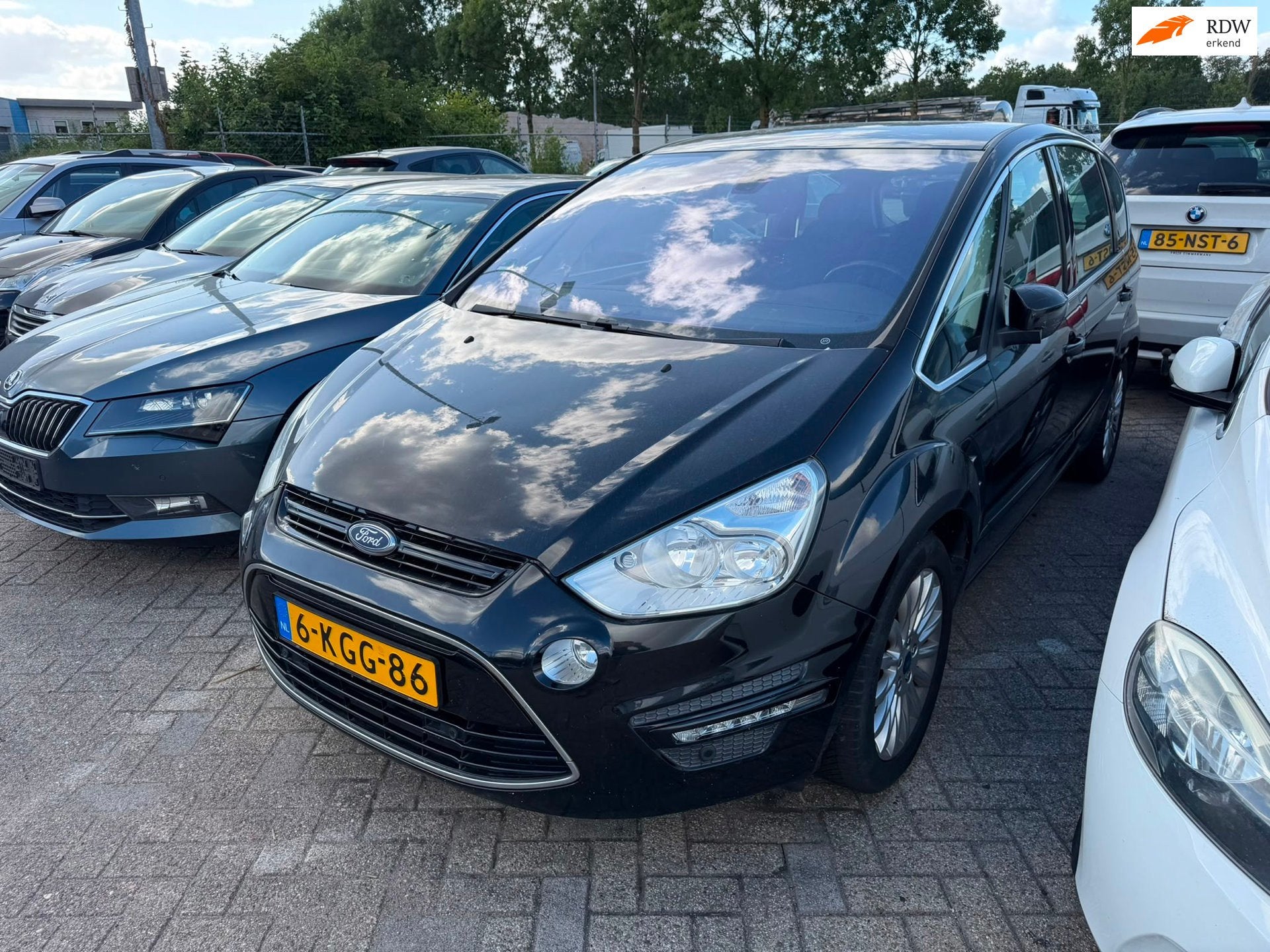 Ford S-Max 1.6 EcoBoost Titanium 7p., Auto's, Voorwielaandrijving, Gebruikt, 4 cilinders, 7 stoelen