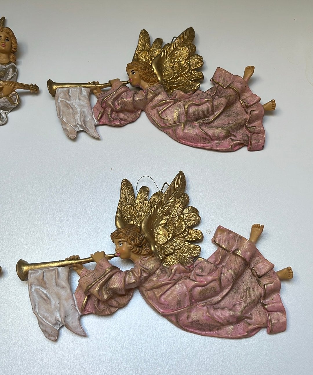 Set van 4 Vintage Fontanini engelen - Italy, Ophalen of Verzenden