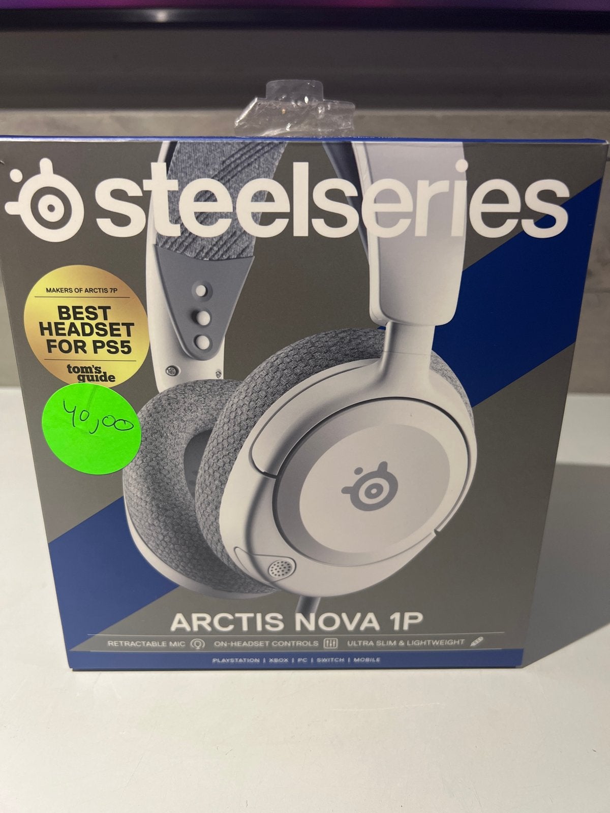 SteelSeries Arctis Nova 1P Gaming Headset voor PS5, N, Nieuw, Ophalen of Verzenden, N