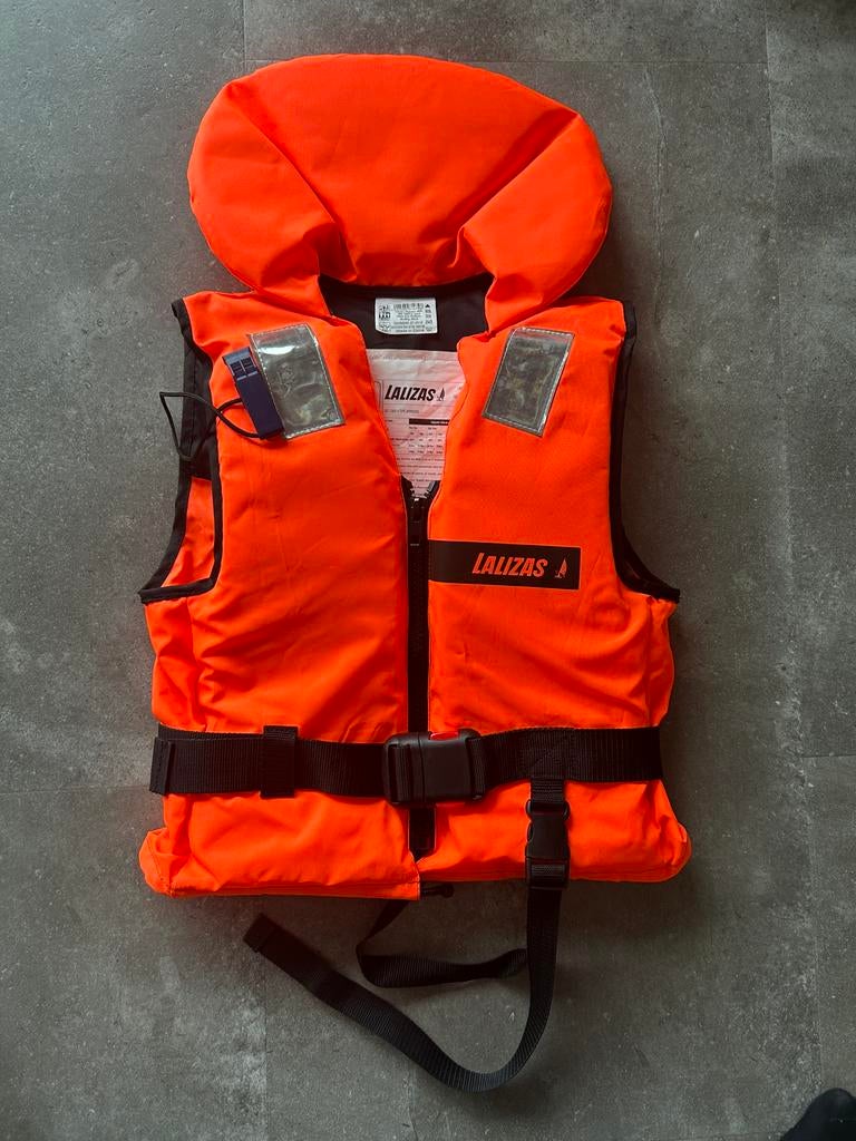 Reddingsvest life jacket 40-50 kg Lazilas iso 12402 nieuw, Watersport en Boten, Watersportkleding, Ophalen of Verzenden, Nieuw