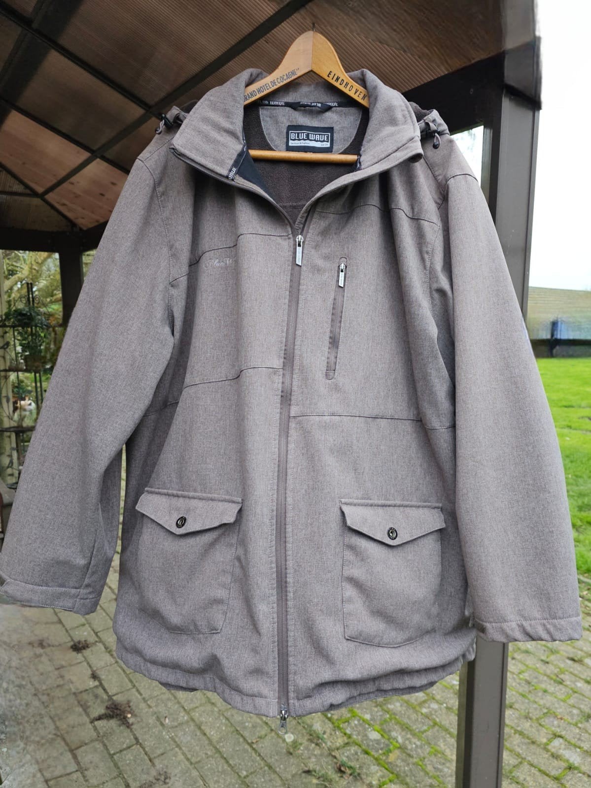 HEREN JAS (WATERAFSTOTEND), Beige, Blue Wave, Maat 56/58 (XL), Ophalen of Verzenden