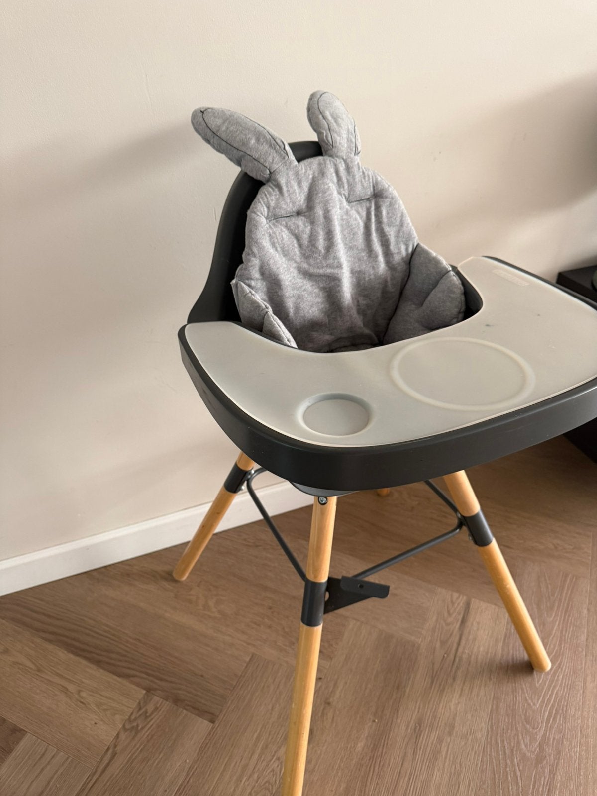 Childhome Evolu 2-in-1 Kinderstoel Naturel / Antraciet, Ophalen, Zo goed als nieuw, Overige typen
