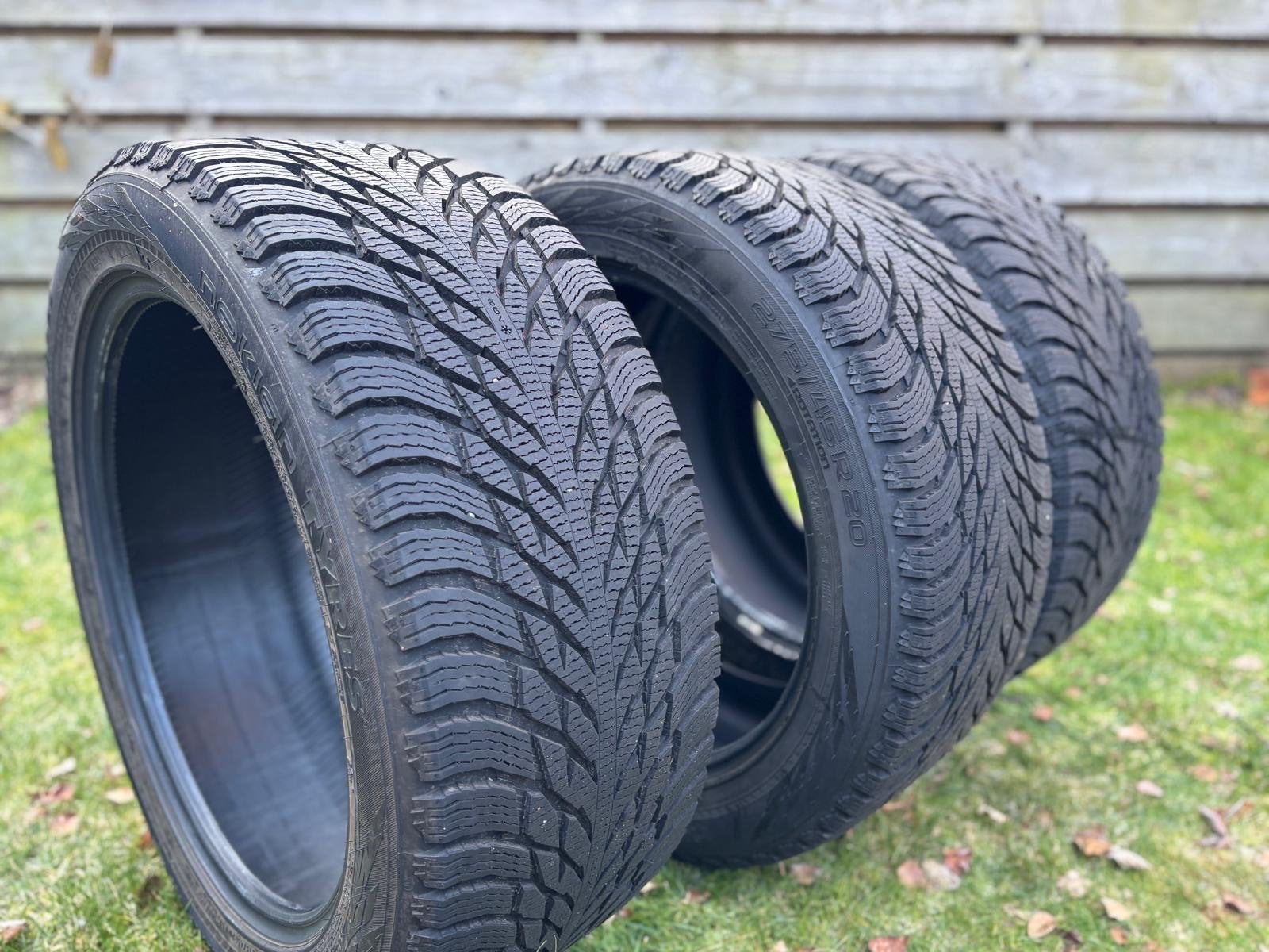 Drie Nokian Hakkapeliitta R3 SUV winterbanden 275/45R20, Ophalen, Gebruikt