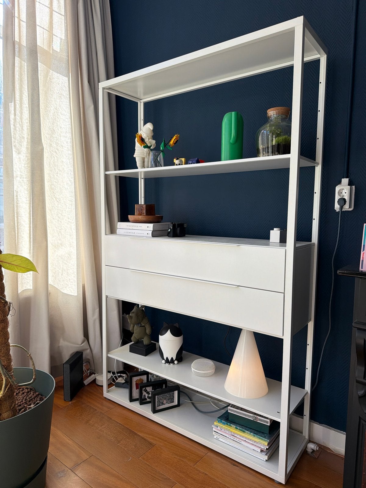 IKEA Fjälkinge Kast - Stijlvolle Opbergkast met 2x Lades, Ophalen, Gebruikt