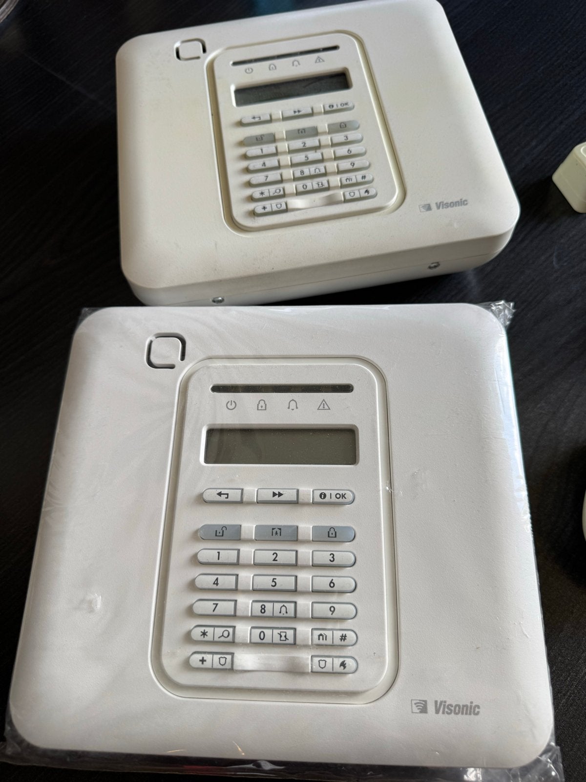 Visonic PowerMaster-10 Draadloos Alarmsysteem met Sensoren, Beweging, Ophalen of Verzenden, Zo goed als nieuw, Compleet systeem