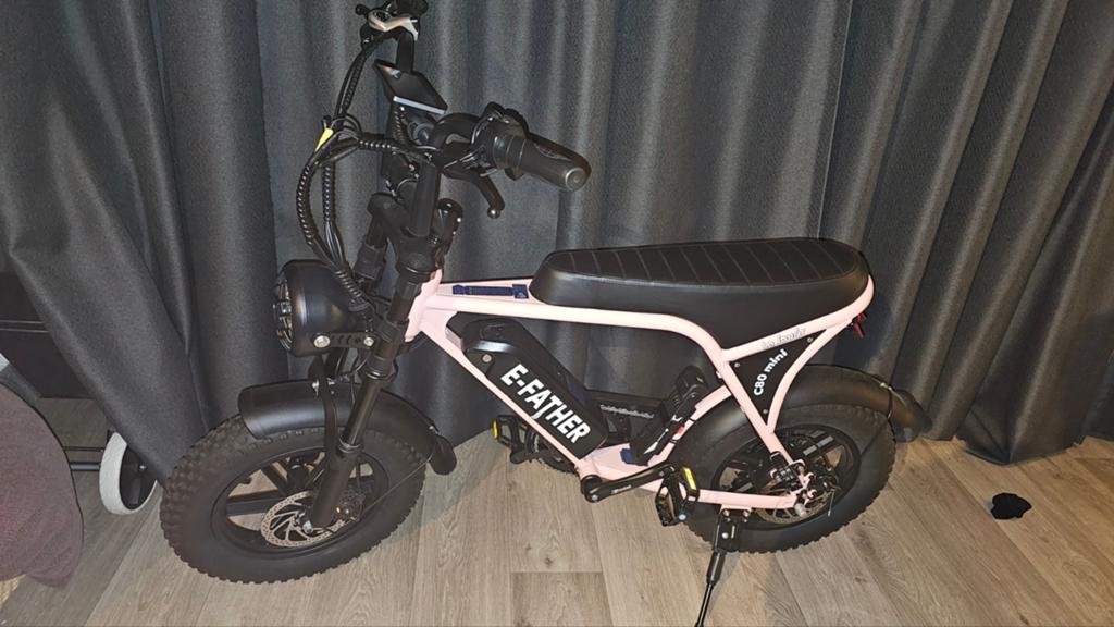 Fatbike Mini Roze E-Father, Ophalen, Zo goed als nieuw, Overige merken