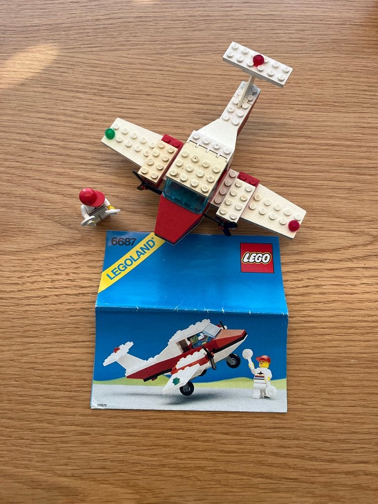 LEGO set 6687 (vliegtuig), Ophalen, Compleet, Gebruikt, Lego