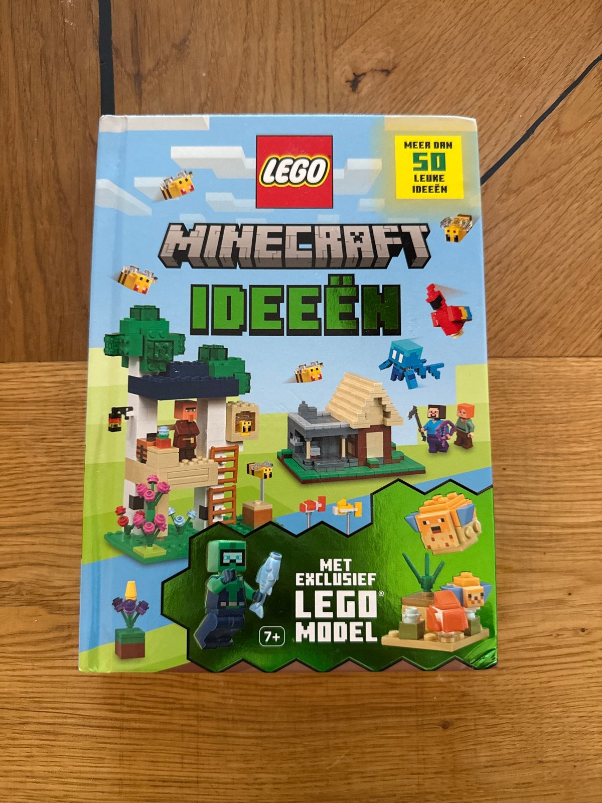 LEGO Minecraft Ideeën Boek - Zonder LEGO model, Kinderen en Baby's, Speelgoed | Bouwstenen, Ophalen of Verzenden, Gebruikt, Overige merken