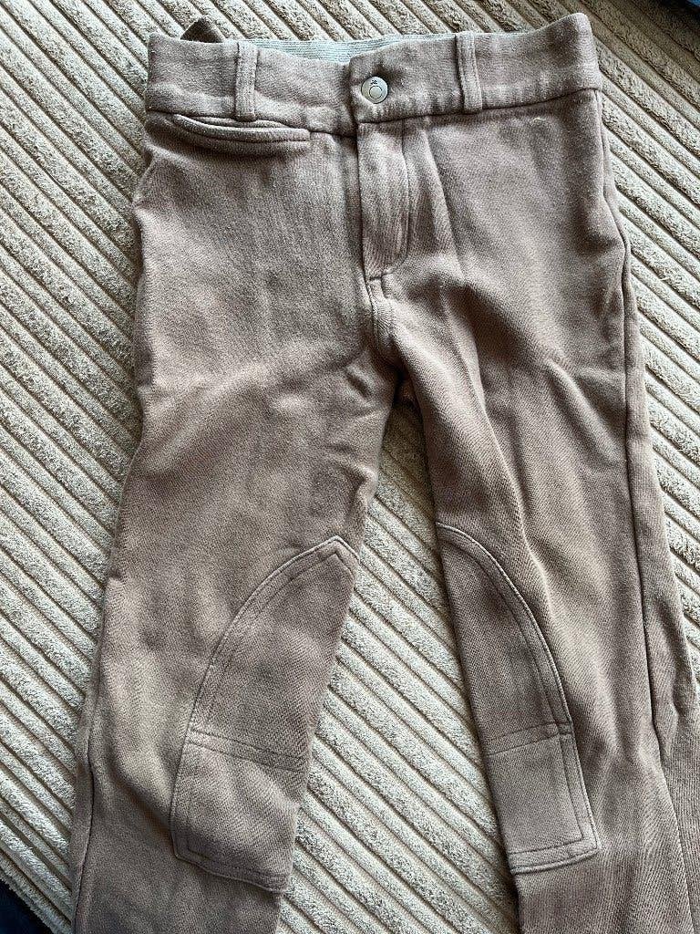 Rijbroek beige maat 122, Dieren en Toebehoren, Gebruikt, Kinderen, Dressuur, Fouganza