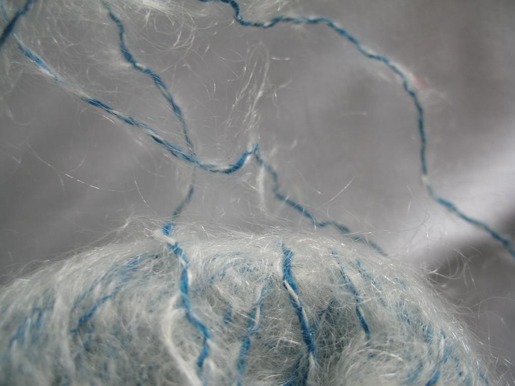 Kid Mohair Krijt * Aqua Blauw/Groen Satijngaren* Zeldzaam, Hobby en Vrije tijd, Breien en Haken, Ophalen, Nieuw, Breien of Haken