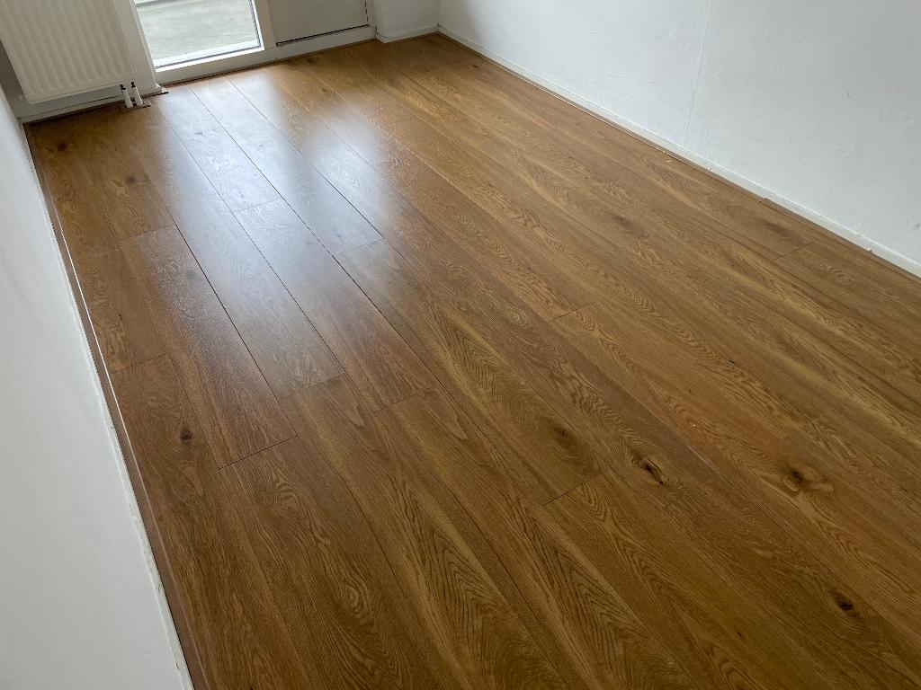 Laminaat vloer, Ophalen, Gebruikt, 50 tot 150 cm, 10 m² of meer