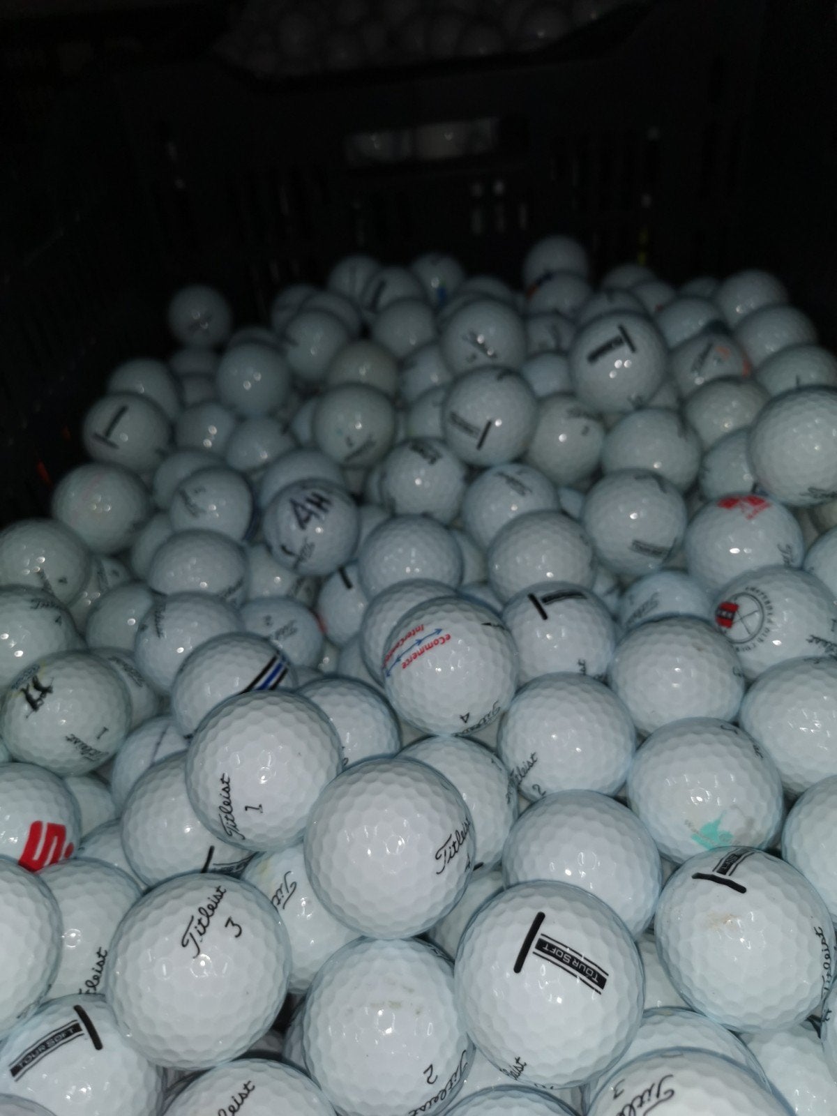 Titleist tour soft golfballen 50 stuks AAAA kwaliteit, Ophalen of Verzenden, Bal(len)