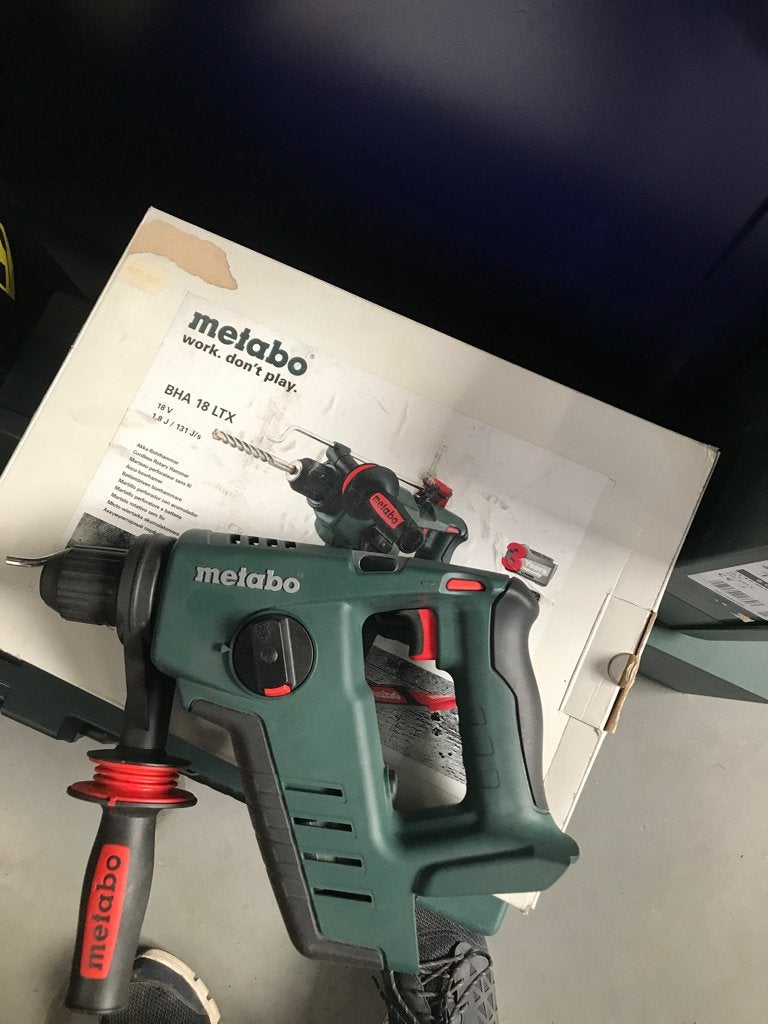 Metabo BHA 18 LTX BODY, Ophalen of Verzenden, Nieuw, Boor- en/of Breekhamer, Klopboormechanisme